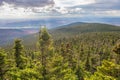 Megantic Mount in the Eastern Township, Canada Royalty Free Stock Photo