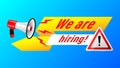 Megaphone We are hiring