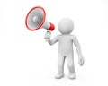 megaphone Royalty Free Stock Photo
