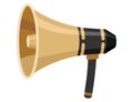 Megaphone icon. Amplify your message with this bold and attention-grabbing graphic. Perfect for marketing and