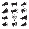 Megaphone icons