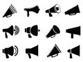 Megaphone icons