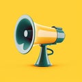 Megaphone, loudspeaker symbol. Advertising, marketing, news concept Royalty Free Stock Photo