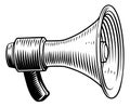 Megaphone Mega Phone Bullhorn Vintage Style