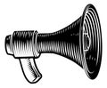 Megaphone Mega Phone Bullhorn Vintage Style