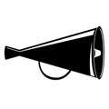 Megaphone symbol,clean vector Royalty Free Stock Photo