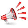 Megaphone Royalty Free Stock Photo