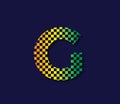 G Megapixels Creative Logo Design Concept