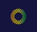 O Megapixels Creative Logo Design Concept