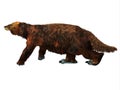 Megatherium Sloth Walking