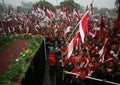 Megawati supporter Royalty Free Stock Photo