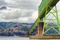 Megler Bridge over Columbia River Astoria Oregon