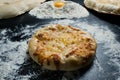 Megruli khachapuri traditional georgian cuisine