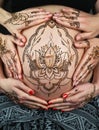 Mehendi henna tattoo