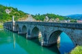 Mehmed Pasa Sokolovic Bridge in Visegrad, Bosnia and Herzegovina