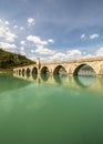 Mehmed Pasa Sokolovic Bridge in Visegrad on Drina