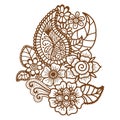 Mehndi design. Patterns.