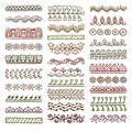 Hand Drawn Vector Dividers Set