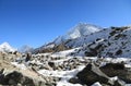 Mehra peak summit beside of everest Royalty Free Stock Photo