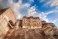 Mehrangarh fort in India