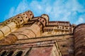 Mehrangarh or Mehran Fort, located in Jodhpur, Rajasthan, is one of the largest forts in India.