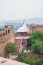 Mehrangarh or Mehran Fort, located in Jodhpur, Rajasthan, is one of the largest forts in India.