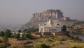 Mehrangharh Fort and Jaswant Thada Royalty Free Stock Photo