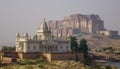 Mehrangharh Fort and Jaswant Thada Royalty Free Stock Photo