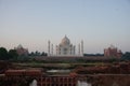 Landscape of Taj Mahal from Mehtab Bagh