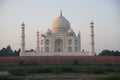 Landscape of Taj Mahal from Mehtab Bagh