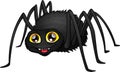 cute spider cartoon on a white background Royalty Free Stock Photo