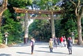 Meiji Jingu Shrine in Shibuya, Tokyo