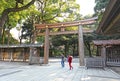 Meiji Jingu Shrine in Shibuya, Tokyo