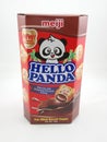 Meiji hello panda biscuits with chocolate flavor in Manila, Philippines Royalty Free Stock Photo