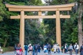 Meiji Jingu, Shinto shrine dedicated to the deified spirits of Emperor Meiji and his wife Empress Shoken in Tokyo, Japan