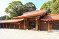 Meiji Jingu Shrine in Shibuya, Tokyo