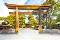 Meiji Shrine in Tokyo, Japan Royalty Free Stock Photo