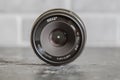 Meike 25mm F1. 8 lens with maximum closed aperture