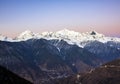 Meili snow mountain of yunnan China