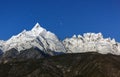 Meili snow mountain of yunnan China