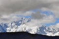 Meili Snow Mountain Mingyong Glaciers Royalty Free Stock Photo