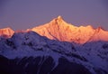 Meili Snow Mountains at sunrise