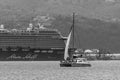 Montego Bay, Jamaica - March 19 2018: Mein Schiff Cruise Ship docked in Montego Bay, Jamaica Royalty Free Stock Photo