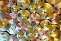 Meinl cymbals Royalty Free Stock Photo