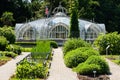 Meise, Flanders - Belgium - The Balat greenhouse and garden