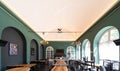 Meise, Flanders - Belgium - Interior design of the restaurant of the botanical garden in ancient style