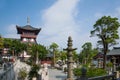 Meisha OCT East Shenzhen Huaxing Temple Square congregation pagoda Qibao pool