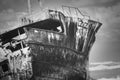 Meisho Maru shipwreck at the southern tip of South Africa near Cape Agulhas.