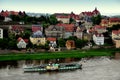 Meissen, Germany: Elbe River Excursion Boat Royalty Free Stock Photo