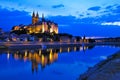 Meissen at night Royalty Free Stock Photo